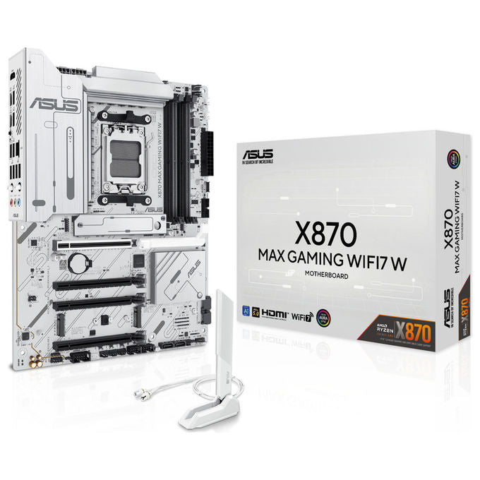 ASUS X870 Max Gaming Wifi7 W Scheda Madre Am5 Atx