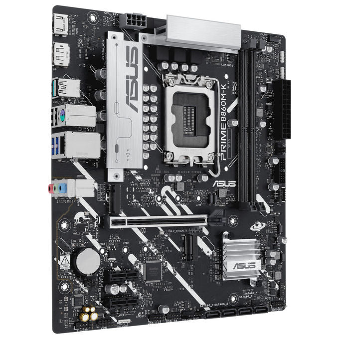 Asus PRIME B860M-K Scheda Madre micro ATX Socket LGA 1851 Intel B860 DDR5 128 GB 2.5GbE M.2 PCIe 5.0