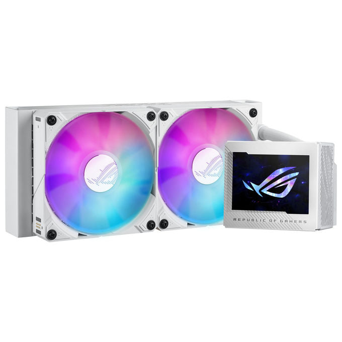 ASUS Rog Ryujin III 240 White Edition, raffreddatore a liquido argb