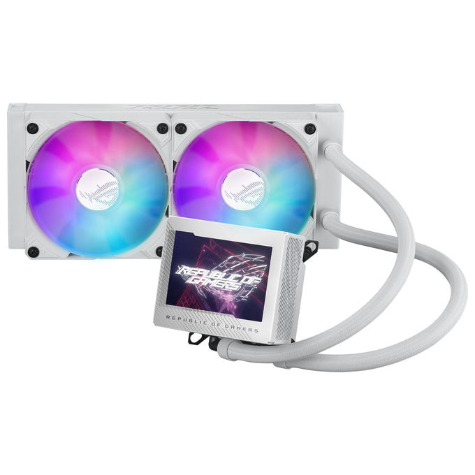 ASUS Rog Ryujin III 240 White Edition, raffreddatore a liquido argb