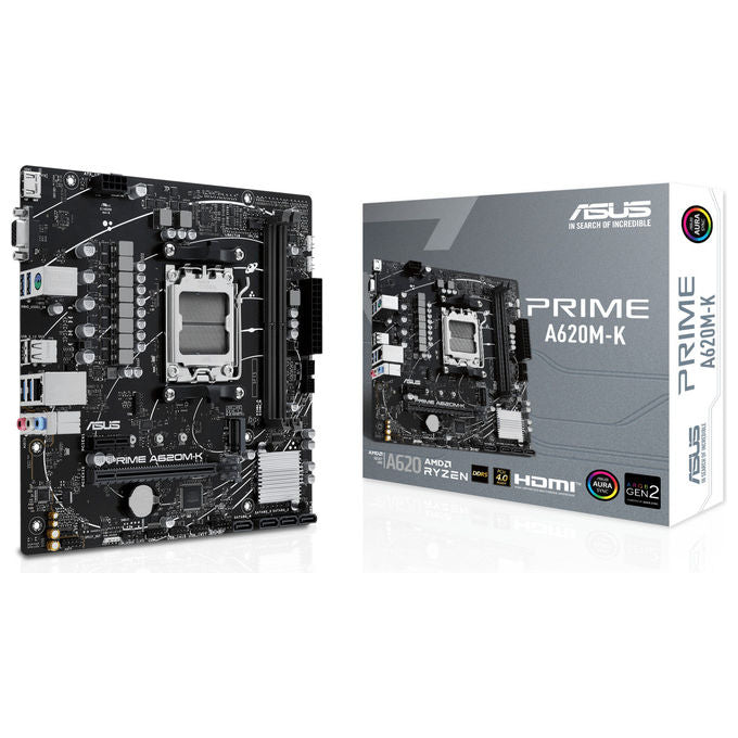 ASUS Prime A620M-K Scheda Madre micro ATX Socket AM5
