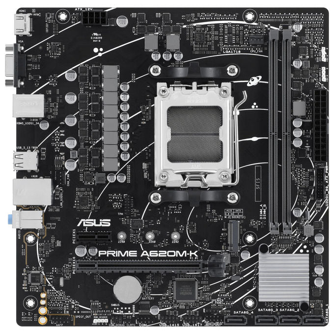 ASUS Prime A620M-K Scheda Madre micro ATX Socket AM5
