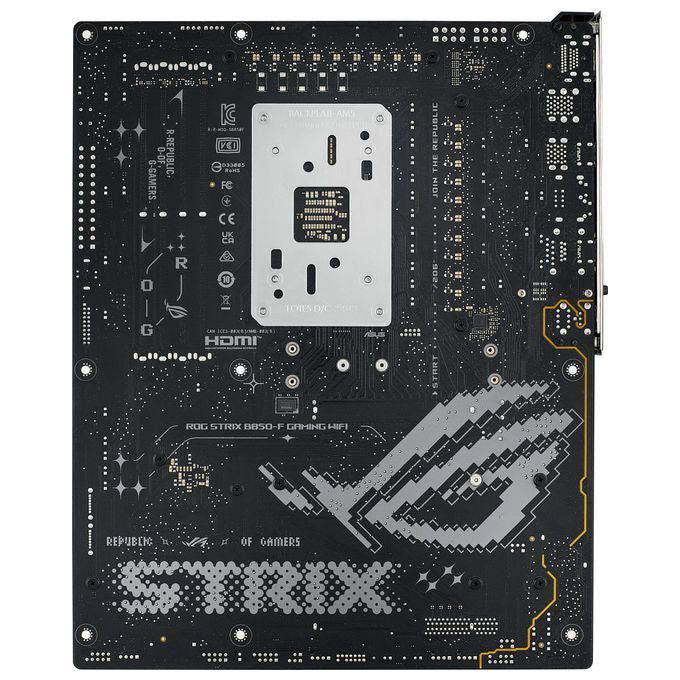 Asus ROG STRIX B850-F GAMING WIFI Scheda Madre ATX Socket AM5 DDR5 4x M.2 PCIe 5.0 Wi-Fi 7 Bluetooth 5.4 2.5Gb Ethernet colore Nero