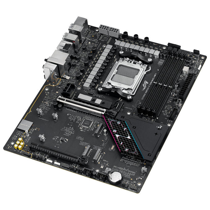Asus ROG STRIX B850-F GAMING WIFI Scheda Madre ATX Socket AM5 DDR5 4x M.2 PCIe 5.0 Wi-Fi 7 Bluetooth 5.4 2.5Gb Ethernet colore Nero