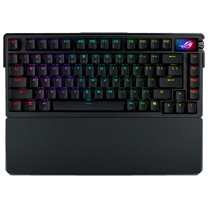 ASUS Rog Azoth Extreme tastiera gaming wireless Bluetooth QWERTY nero