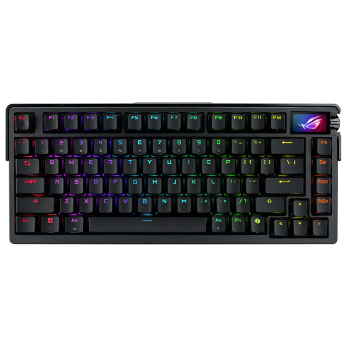 ASUS Rog Azoth Extreme tastiera gaming wireless Bluetooth QWERTY nero