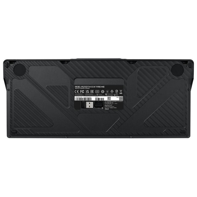ASUS Rog Azoth Extreme tastiera gaming wireless Bluetooth QWERTY nero
