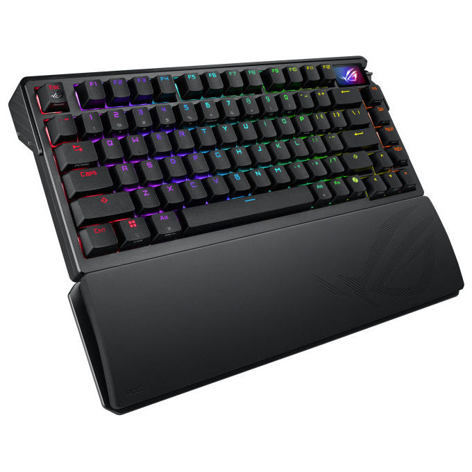 ASUS Rog Azoth Extreme tastiera gaming wireless Bluetooth QWERTY nero