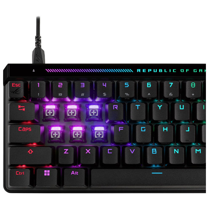ASUS Rog Falchion Ace HFX Tastiera gaming meccanica USB nero