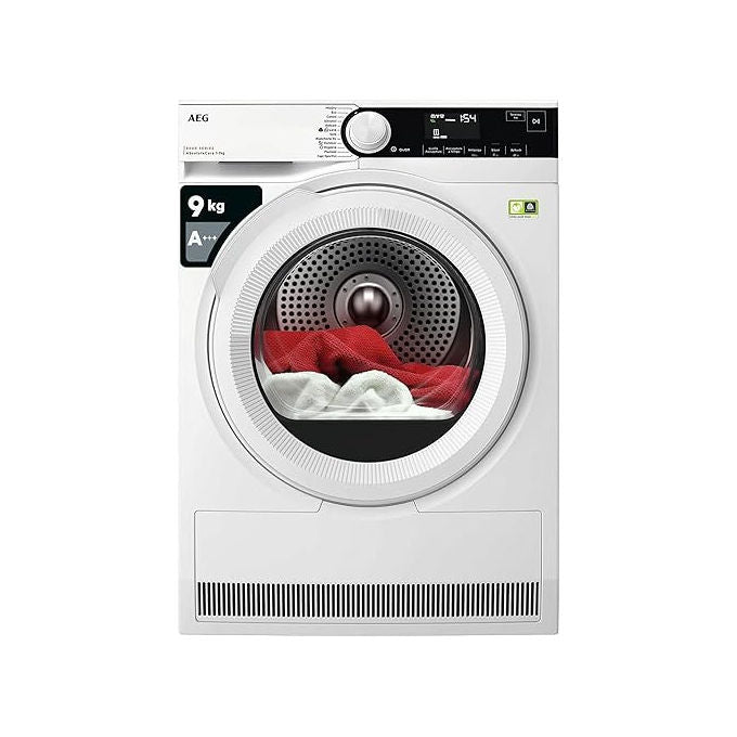 AEG TR7HG9C Serie 7000 Asciugatrice Pompa di Calore 9 Kg Classe C SensiDry MixDry 64 dB (85x60x64 cm) colore Bianco