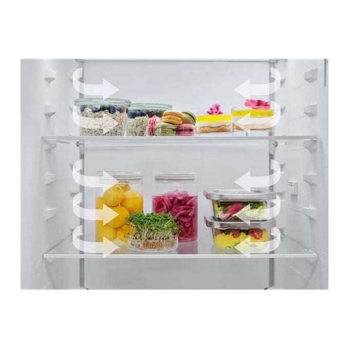 Electrolux LNT6ME18S Frigorifero da incasso Frigocongelatore TwinTech Total No Frost 177 cm 249L Classe E 37 dB colore Bianco
