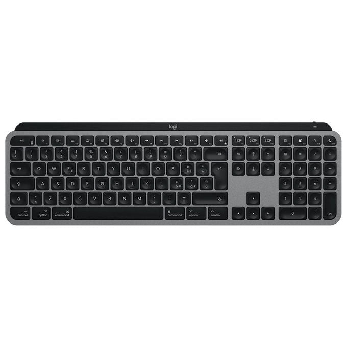 Logitech MX Keys S tastiera Bluetooth QWERTY Italiano Grigio
