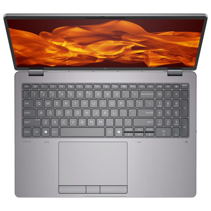 HP 98L56ET ZBook Fury G1i Workstation Mobile 16'' Intel Core Ultra 7 255HX 32GB DDR5 1TB SSD NVMe NVIDIA RTX PRO 1000 Blackwell 8GB Windows 11 Pro colore Argento
