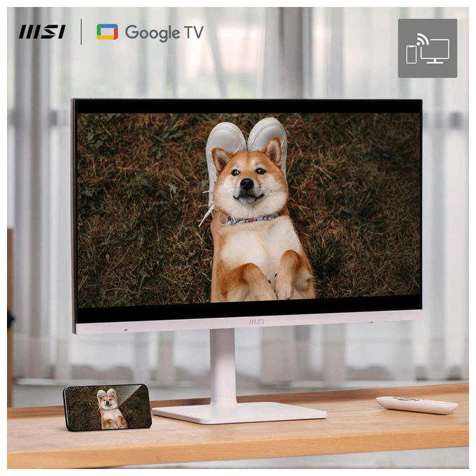 MSI Modern Md272upsw Monitor Smart 27'' 4k Uhd Google Tv