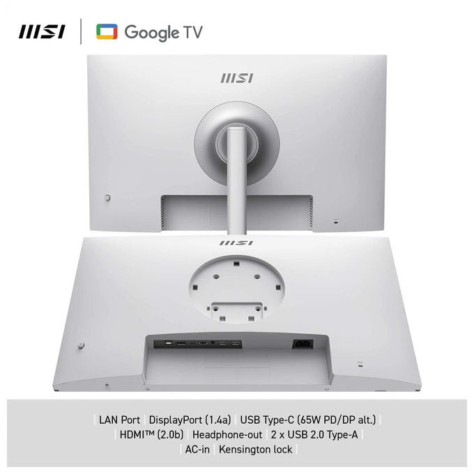 MSI Modern Md272upsw Monitor Smart 27'' 4k Uhd Google Tv