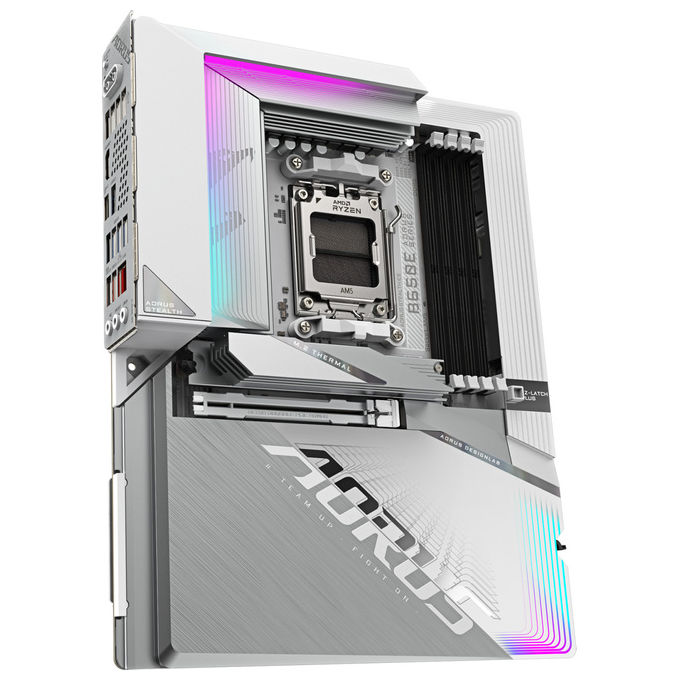 Gigabyte B650E Aorus Stealth Ice scheda madre Amd Ryzen 9000