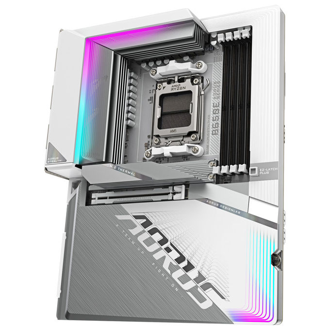 Gigabyte B650E Aorus Stealth Ice scheda madre Amd Ryzen 9000