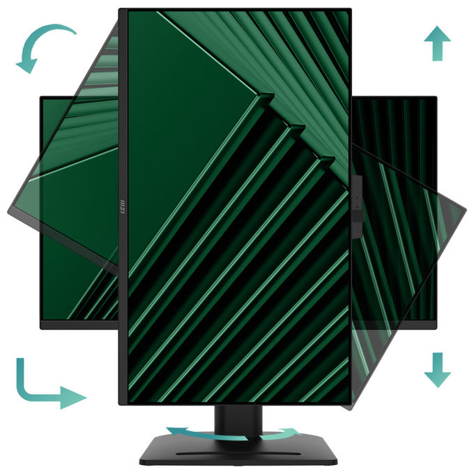 MSI Pro MP275QPDG Monitor PC 27'' Wide Quad HD Nero