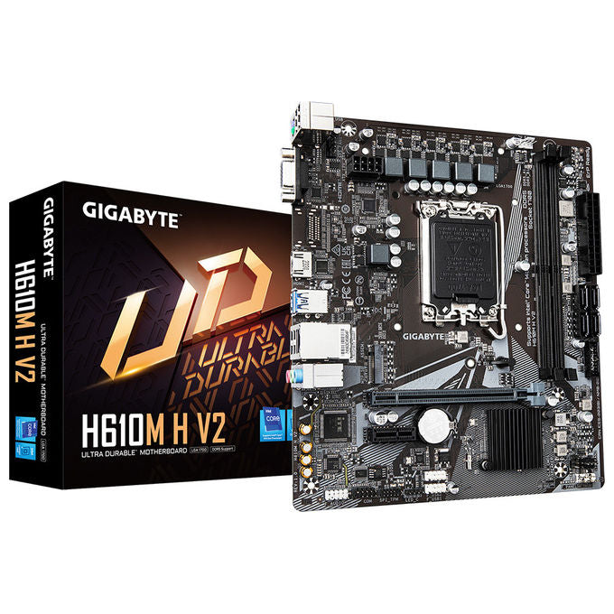 Gigabyte H610M H V2 Scheda Madre Micro ATX Intel LGA 1700 DDR5