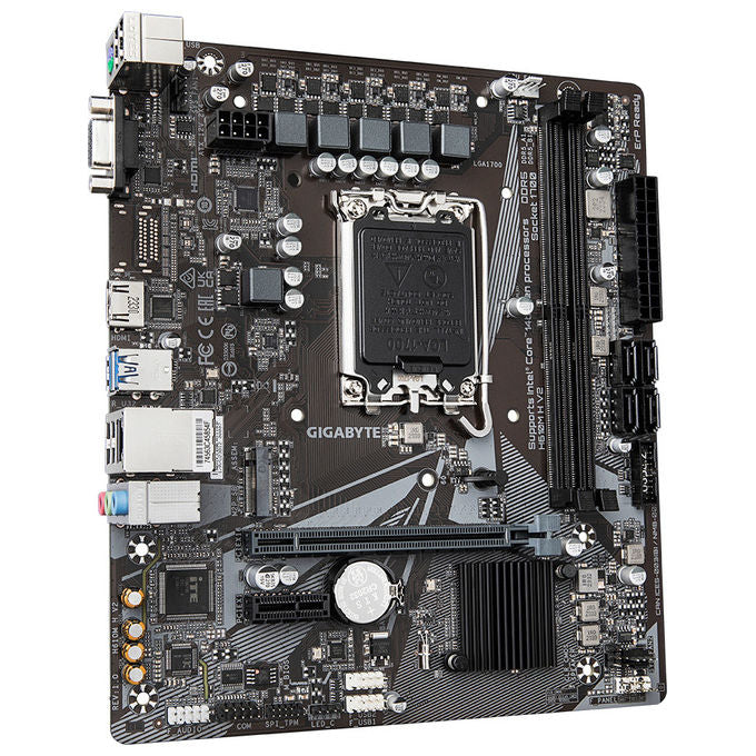 Gigabyte H610M H V2 Scheda Madre Micro ATX Intel LGA 1700 DDR5