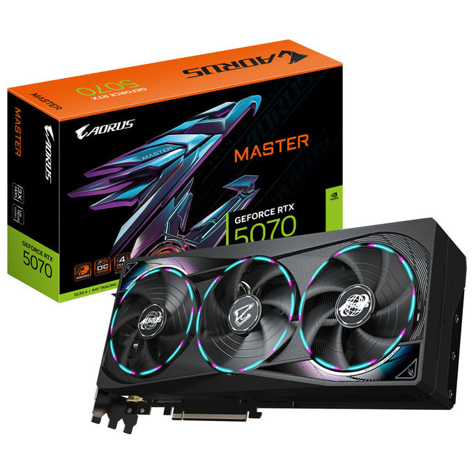 Gigabyte GeForce RTX 5070 Aorus Master 12G Scheda Grafica