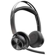 Poly Voyager Focus 2 Cuffie Bluetooth con adattatore USB-C-A