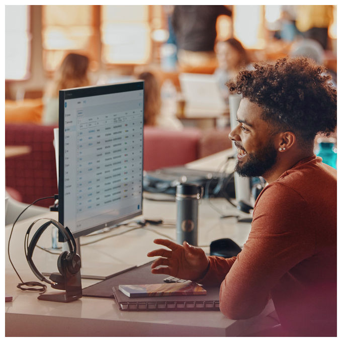 Poly Voyager Focus 2 Cuffie Wireless USB-C per Microsoft Teams