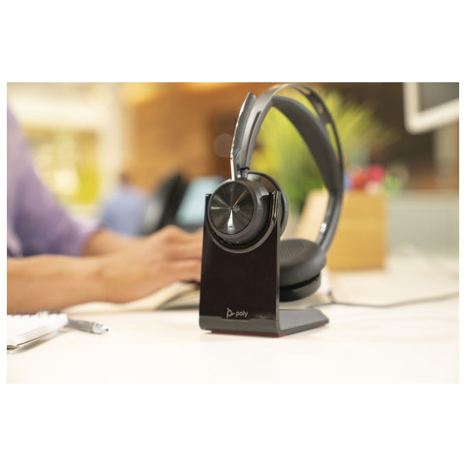Poly Voyager Focus 2 Cuffie Wireless USB-C per Microsoft Teams
