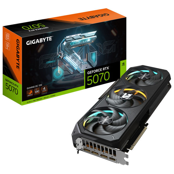 Gigabyte GeForce RTX 5070 Gaming OC 12G Scheda Grafica