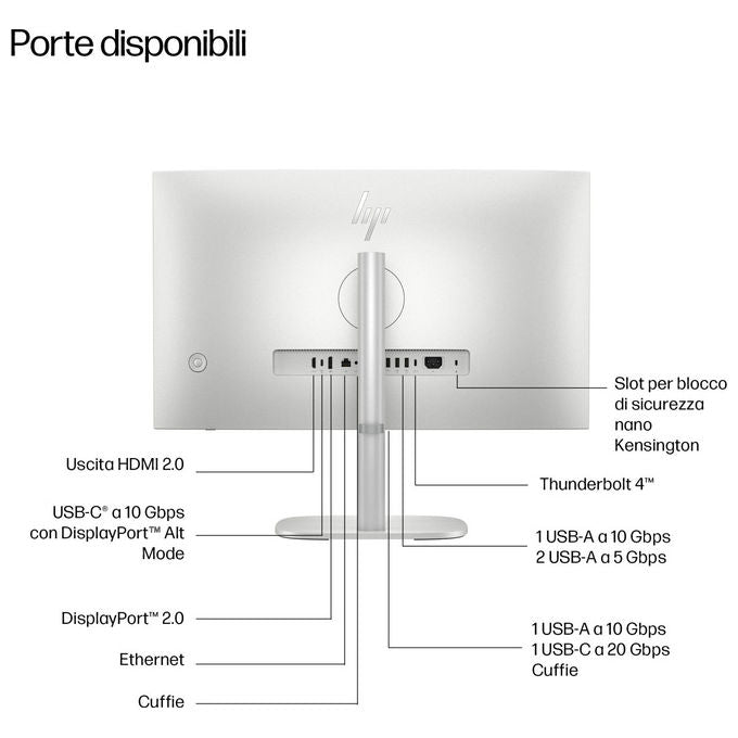 Hp EliteStudio 8 All-in-One Pc Desktop 23.8 pollici