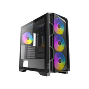Antec AX-1000 ARGB Case Middle Tower E-ATX con Ventole ARGB