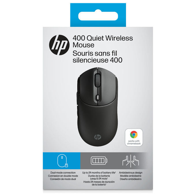 Hp Mouse 400 Wireless Silenzioso Nero
