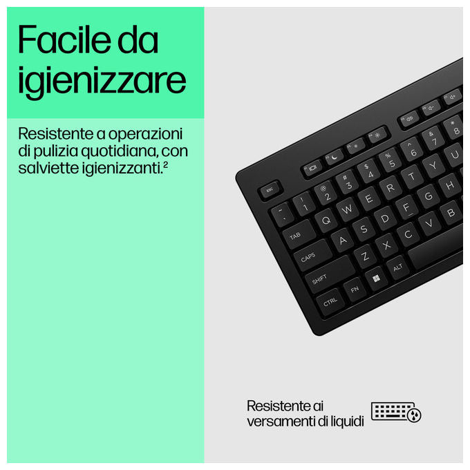 Hp Tastiera cablata 125 G2 Usb