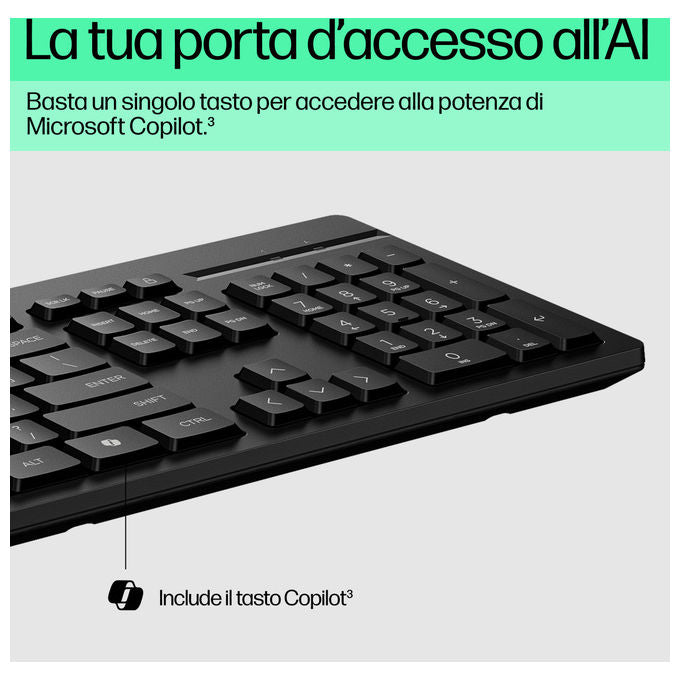 Hp Tastiera cablata 125 G2 Usb