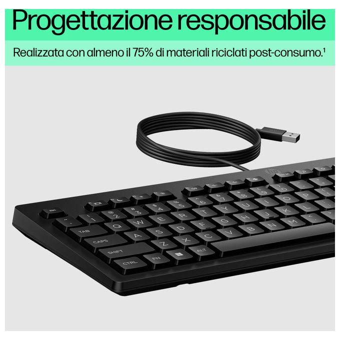 Hp Tastiera cablata 125 G2 Usb