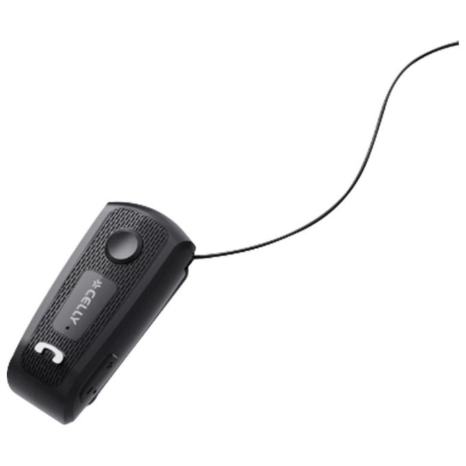 Celly Auricolare In-Ear Cablato Nero con USB-C