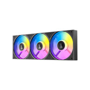 Antec C120R Ventola da 12cm ARGB PWM per PC, Nero (3 pezzi)