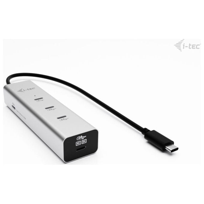 I-Tec Hub USB-C 5 porte con video 8K e Power Delivery 85W