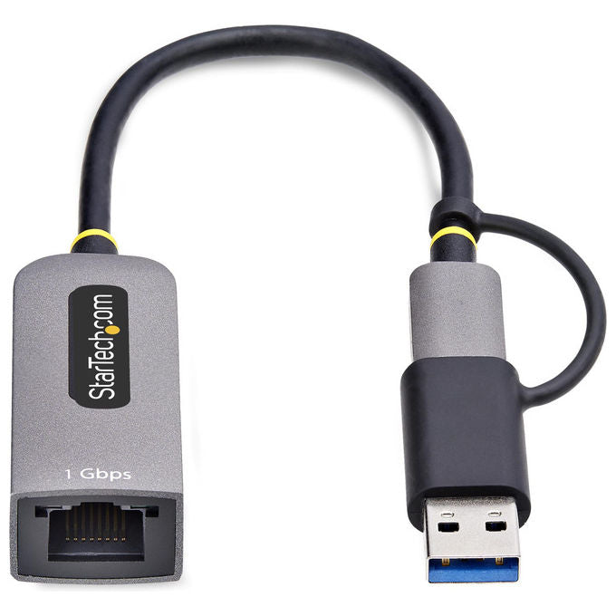 Startech Adattatore Usb-C Ethernet 10 100 1000Mbps Grigio