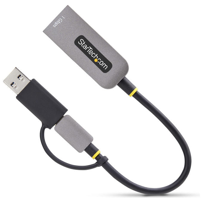 Startech Adattatore Usb-C Ethernet 10 100 1000Mbps Grigio