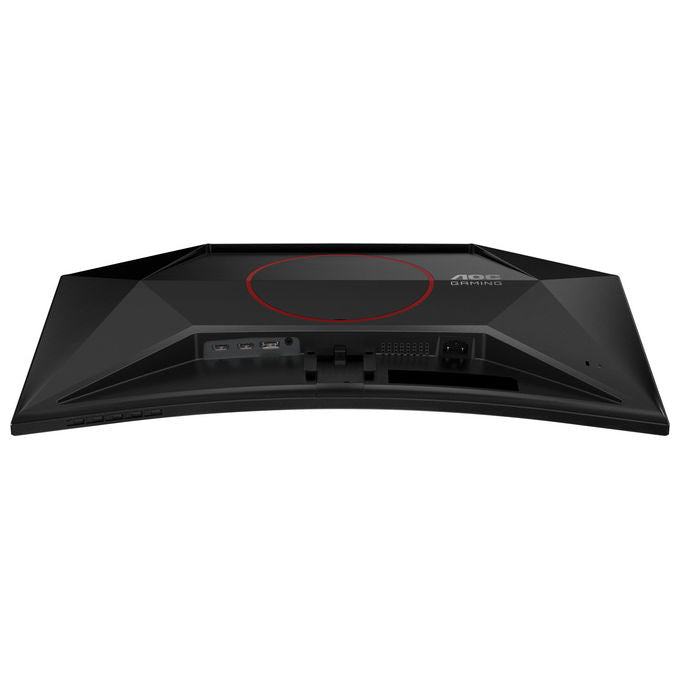 AOC C27G42E Monitor Gaming Curvo 27'' Full HD Fast VA 1500R 180Hz 1ms HDR10 AdaptiveSync Altoparlanti colore Nero Rosso