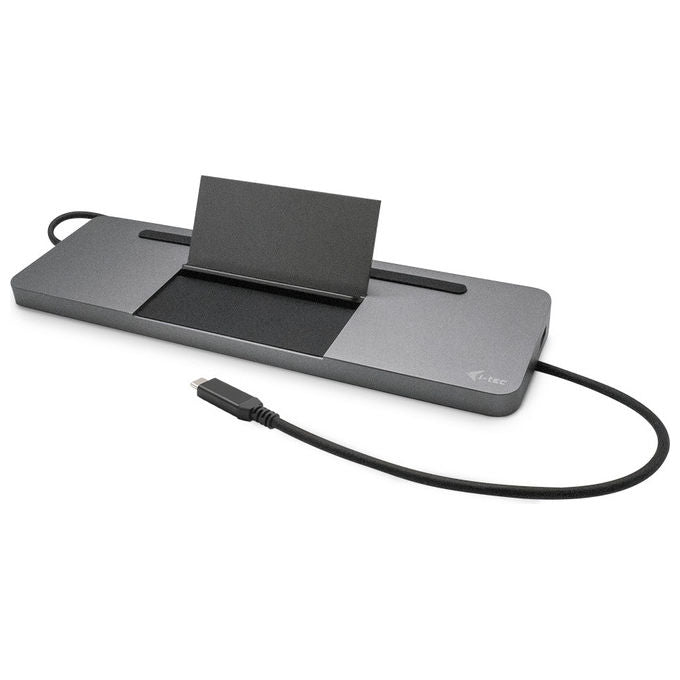 I-tec Docking Station Ergonomica 4K con Alimentatore 100W