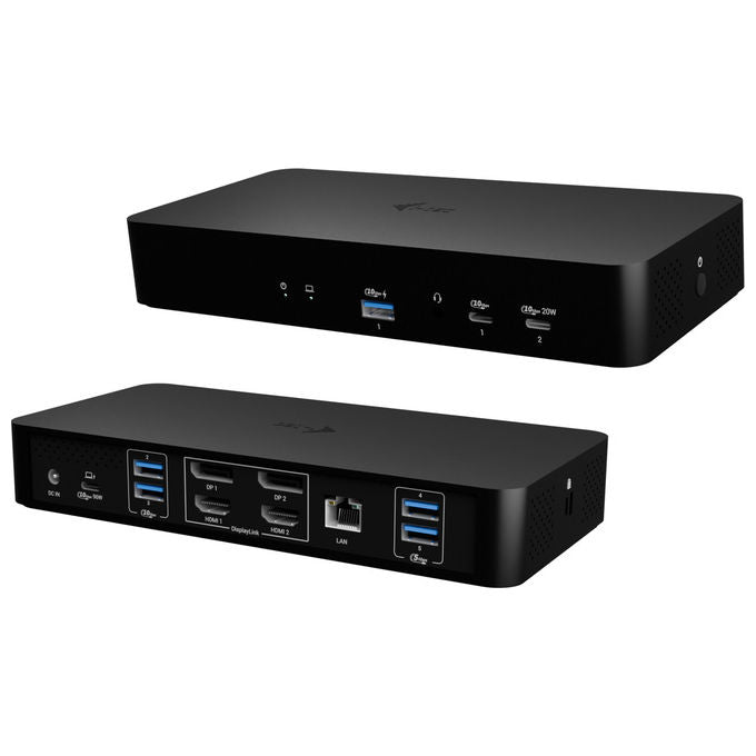 I-tec Docking Station Universale Dual Display Power Delivery 100W