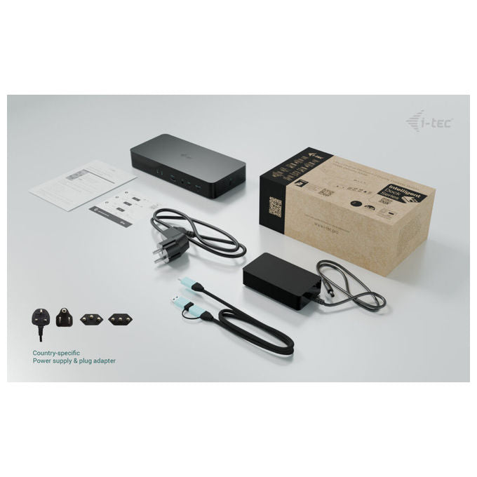 I-tec Docking Station Universale Dual Display Power Delivery 100W