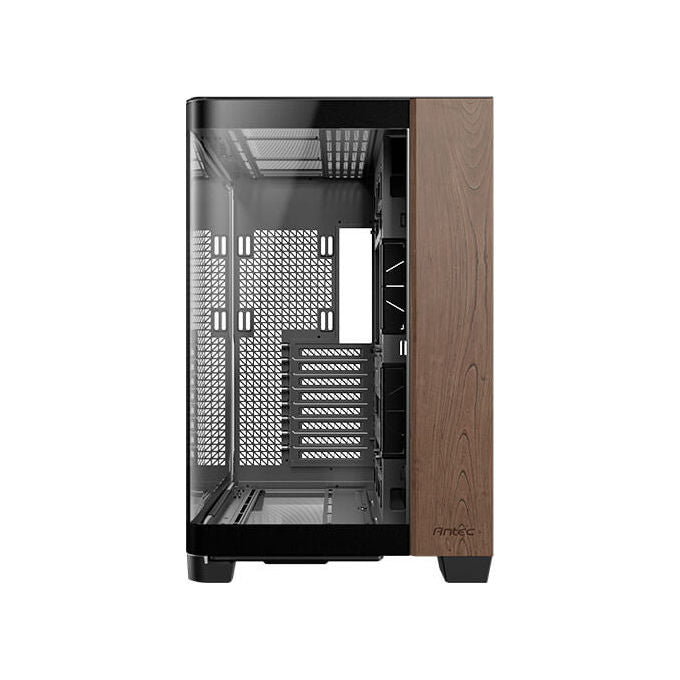Antec C8 Curve Wood Full Tower E-ATX Nero-Legno-Trasparente