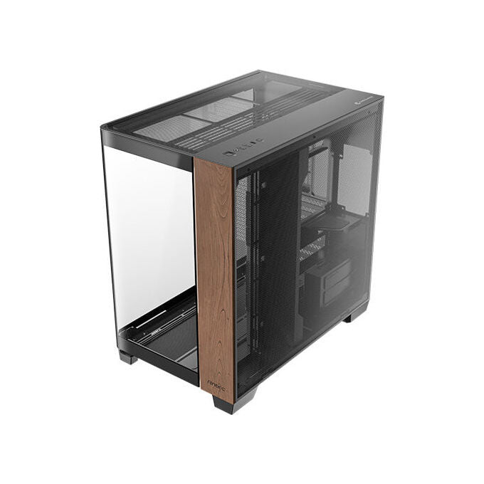Antec C8 Curve Wood Full Tower E-ATX Nero-Legno-Trasparente