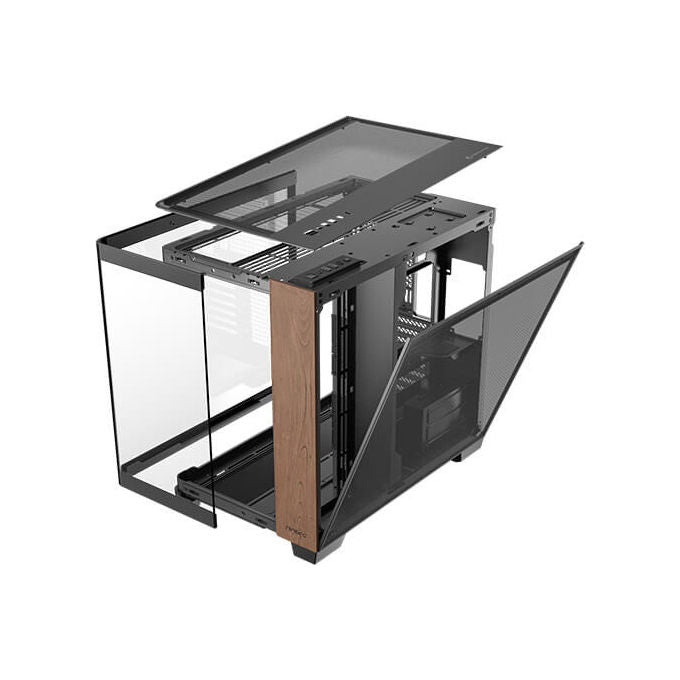 Antec C8 Curve Wood Full Tower E-ATX Nero-Legno-Trasparente