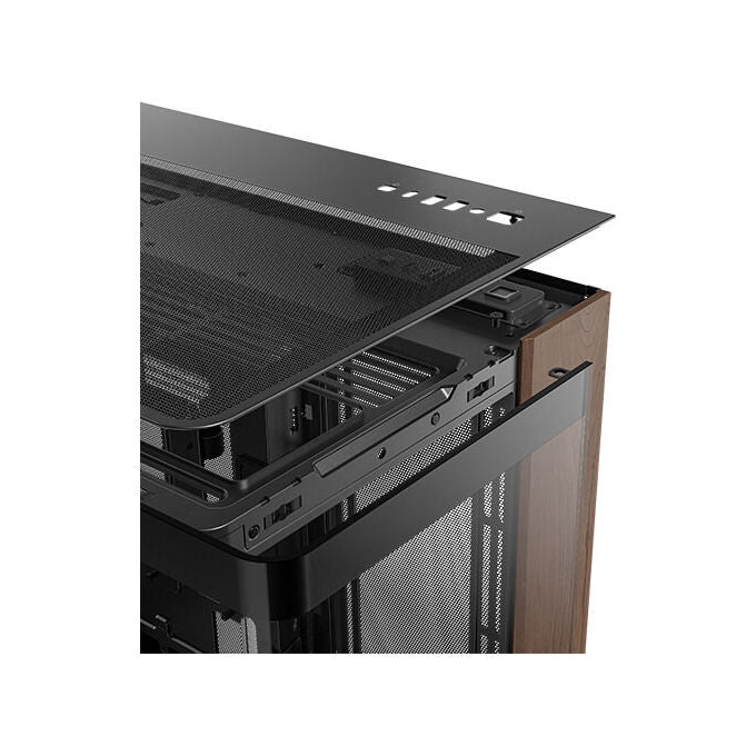 Antec C8 Curve Wood Full Tower E-ATX Nero-Legno-Trasparente