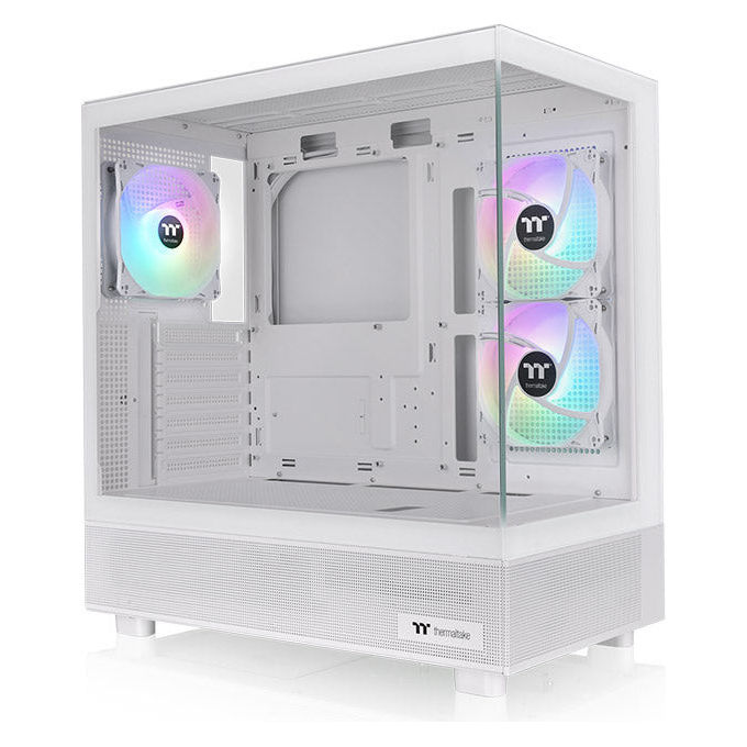 Thermaltake View 270 Plus TG ARGB Snow Midi Tower Bianco