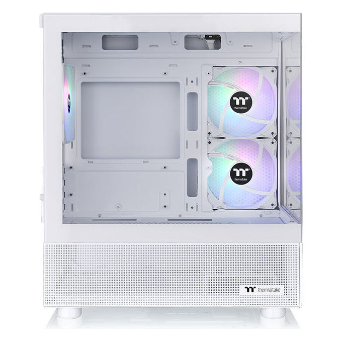 Thermaltake View 170 TG ARGB Snow, Micro Tower PC Bianco